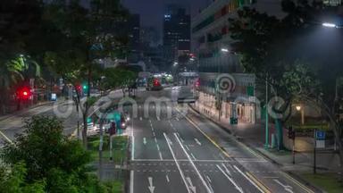 老山街派出所历史建筑在新加坡夜以继日。